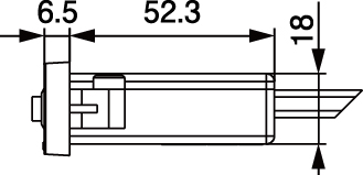 NSC-5707USB2A寸法側面