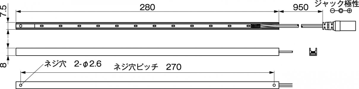 N-LED1228寸法