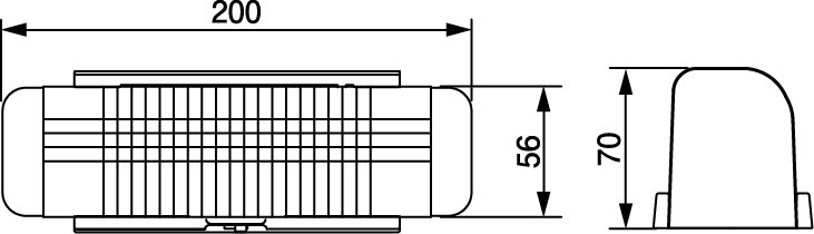 N-LED307NS寸法